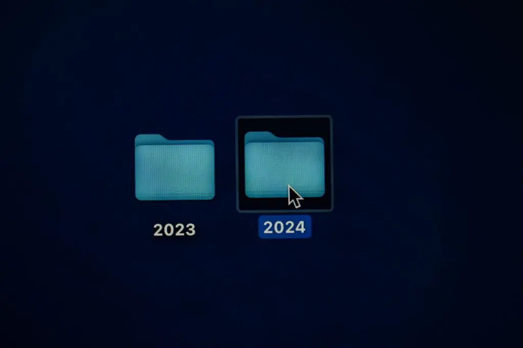 2023 and 2024 Year Folder