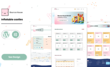 Bounce House Elementor & WordPress Based Theme Template