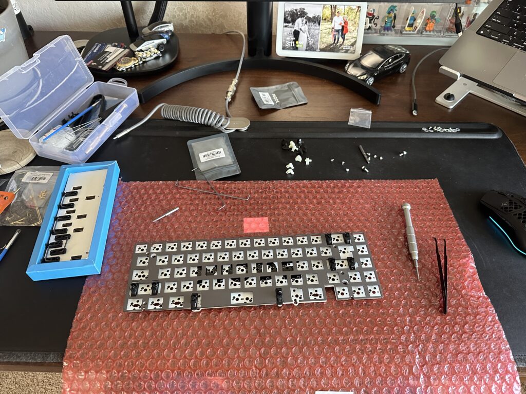 Building a Mechanical Keyboard starting with the Plate